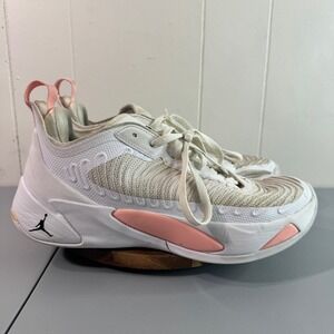 Jordan Brand Luka Doncic Formula 23 Basketball Shoes White Pink Men's US 8.5